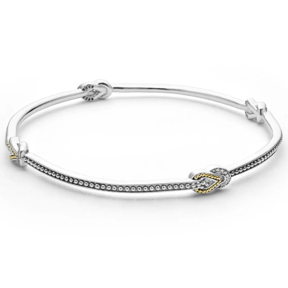 Newport Station Diamond Bangle Bracelet Lagos Size 8